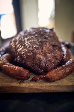 Grill meat BBQ Stock Photos