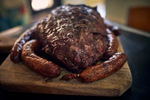 Grill meat BBQ Stock Photos