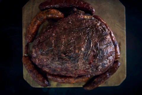 Grill meat BBQ Stock Photos
