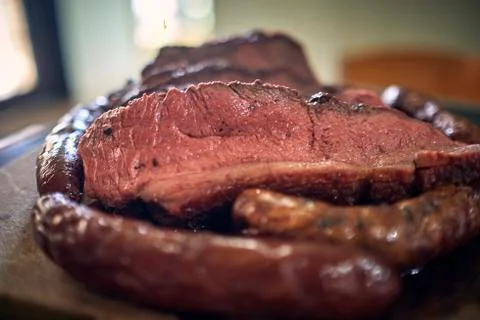 Grill meat BBQ Stock Photos