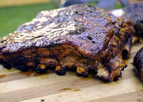 Grill meat BBQ Stock Photos