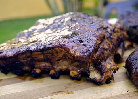 Grill meat BBQ Stock Photos