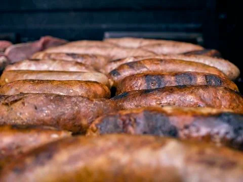 Grill meat BBQ Stock Photos