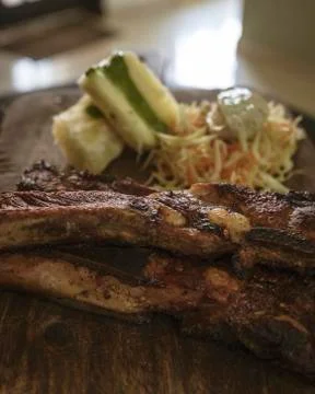 Grill meat BBQ Stock Photos