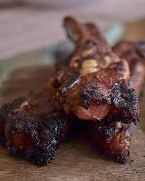 Grill meat BBQ Stock Photos
