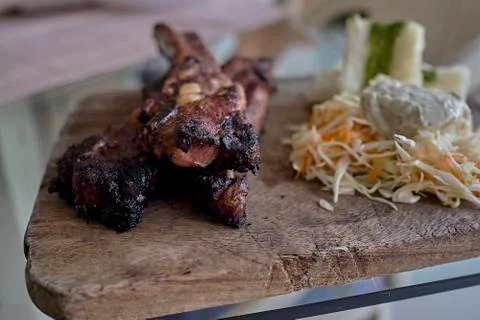 Grill meat BBQ Stock Photos