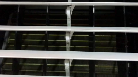 Grill moving of Air Conditioner Stock Footage 278661844