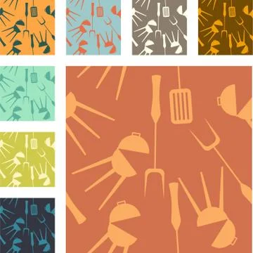 Grill pattern Stock Illustration