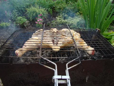 Grill Foto stock