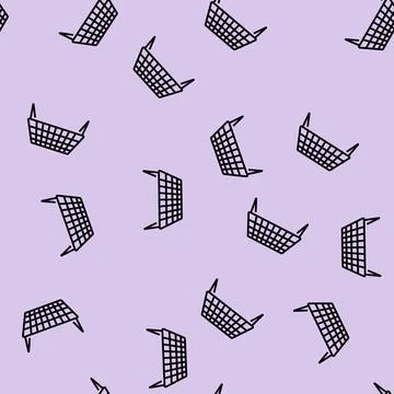 Grill rack titanium ultralight vector seamless pattern 스톡 일러스트