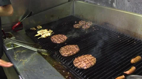 Grill restaurant Stock Footage 66693029