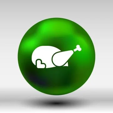 Grill Restaurant Logo design vector template icon Stock Illustration