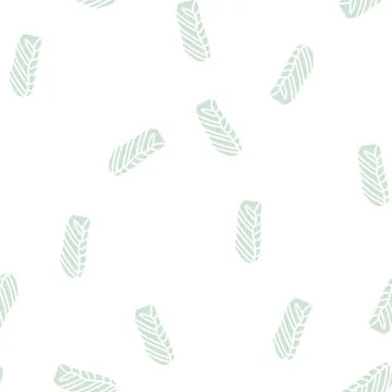 Grill salmon glyph seamless pattern イラスト素材