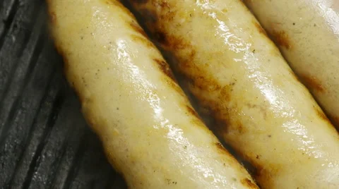 Grill sausages. Stock Footage 52931016