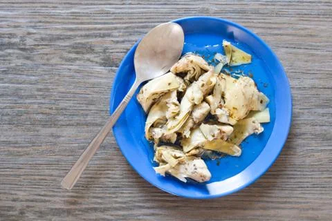 Grilled artichoke Stock Photos