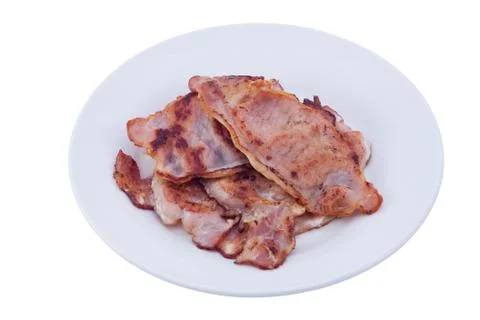 Grilled bacon Stock Photos
