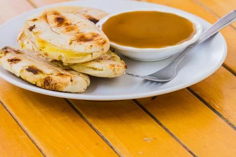 Grilled bananas Stock Photos