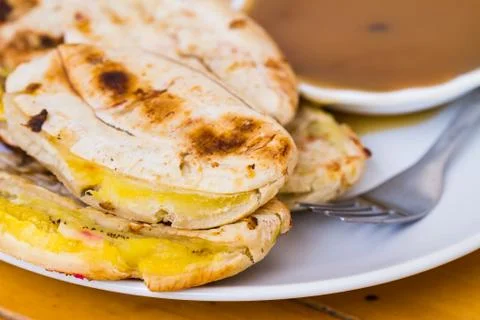 Grilled bananas Stock Photos