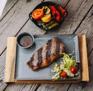 Grilled beef of excellent quality Stock Photos