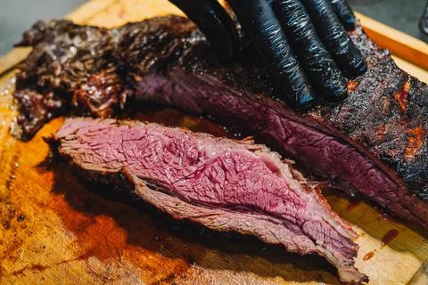 Grilled beef of excellent quality Stock Photos