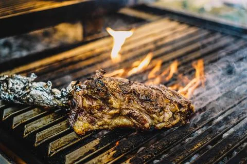 Grilled beef of excellent quality Stock Photos