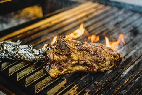 Grilled beef of excellent quality Stock Photos