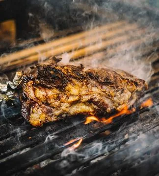 Grilled beef of excellent quality Stock Photos