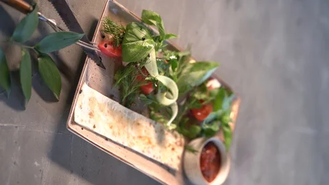 Grilled beef kebab Stock Footage 128128157