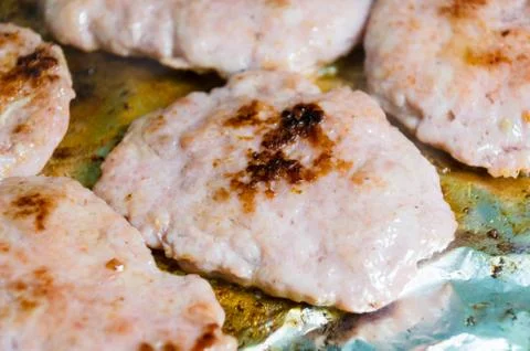 Grilled burger Stock Photos