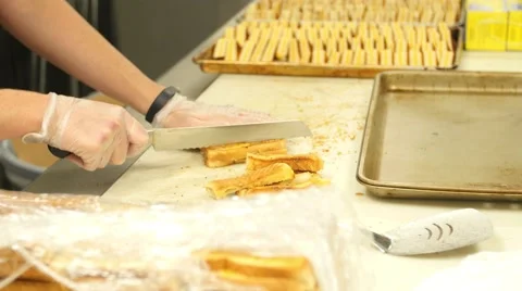 Grilled cheese sans crust Video stock 52970594