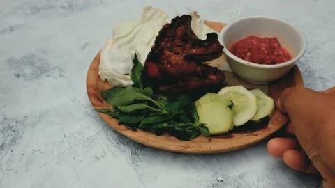 Grilled chicken Stock Footage 220724259