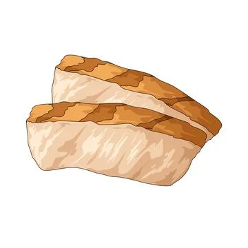 Grilled chicken illustration Stock-Illustration