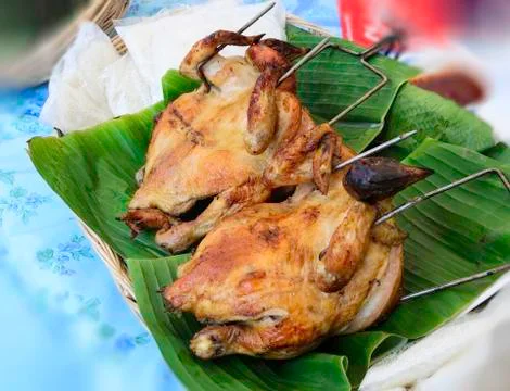 Grilled chicken Stock Photos