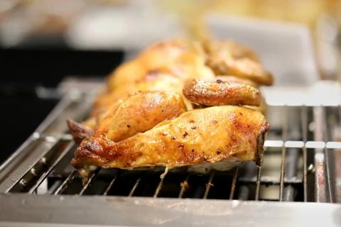 Grilled chicken Stock Photos