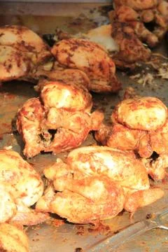 Grilled chicken Stock Photos