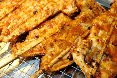 Grilled chicken Stock Photos