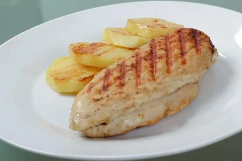 Grilled chicken Stock Photos