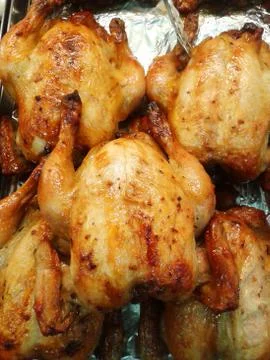 Grilled chicken Stock Photos