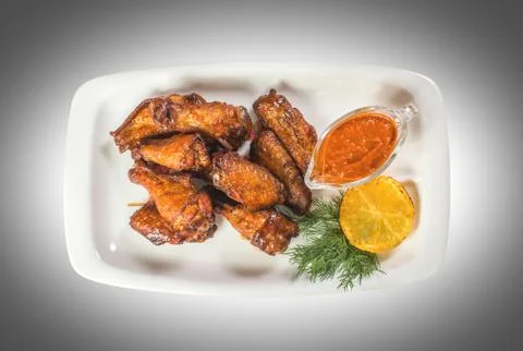 Grilled chicken Stock Photos