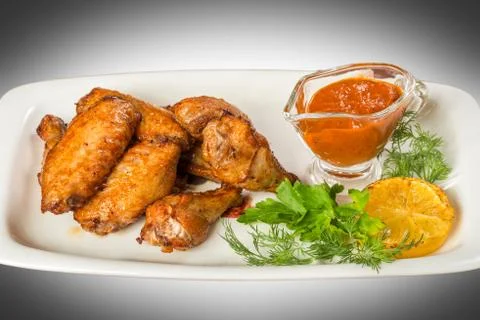 Grilled chicken Stock Photos