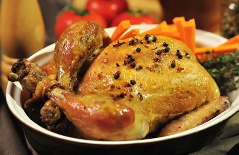 Grilled chicken Stock Photos
