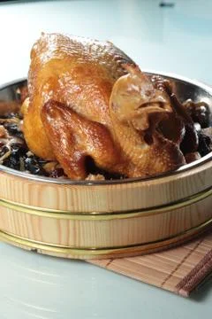 Grilled chicken Stock Photos