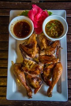 Grilled Chicken Foto stock