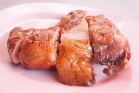 Grilled chicken Stock Photos