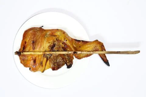 Grilled chicken. Stock Photos