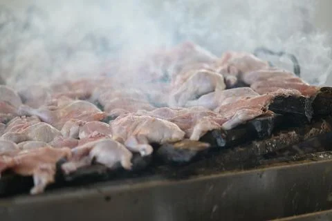 Grilled chicken Stock-Fotos