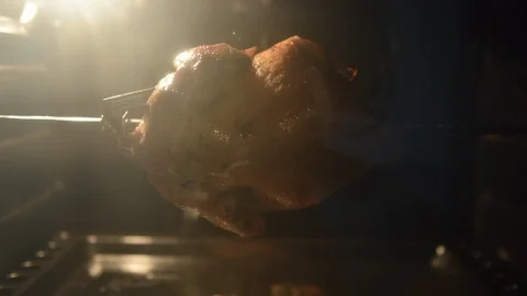 Grilled Chicken Rolling Stock Footage 89996808