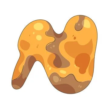 Grilled chicken wing Stock Illustration