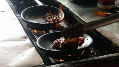 Grilled chili sauce Stock Footage 309059252