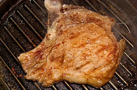 Grilled chop Foto stock